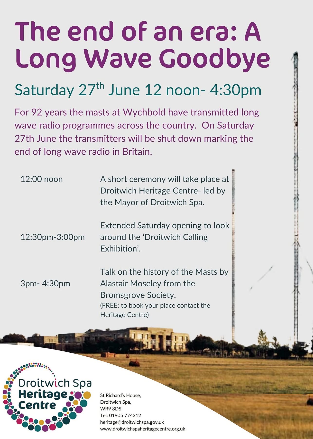 Open Day Programme of Events